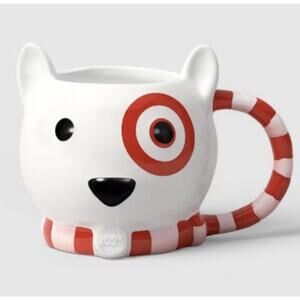 2025 Target Wondershop Holiday Bullseye Mug NEW